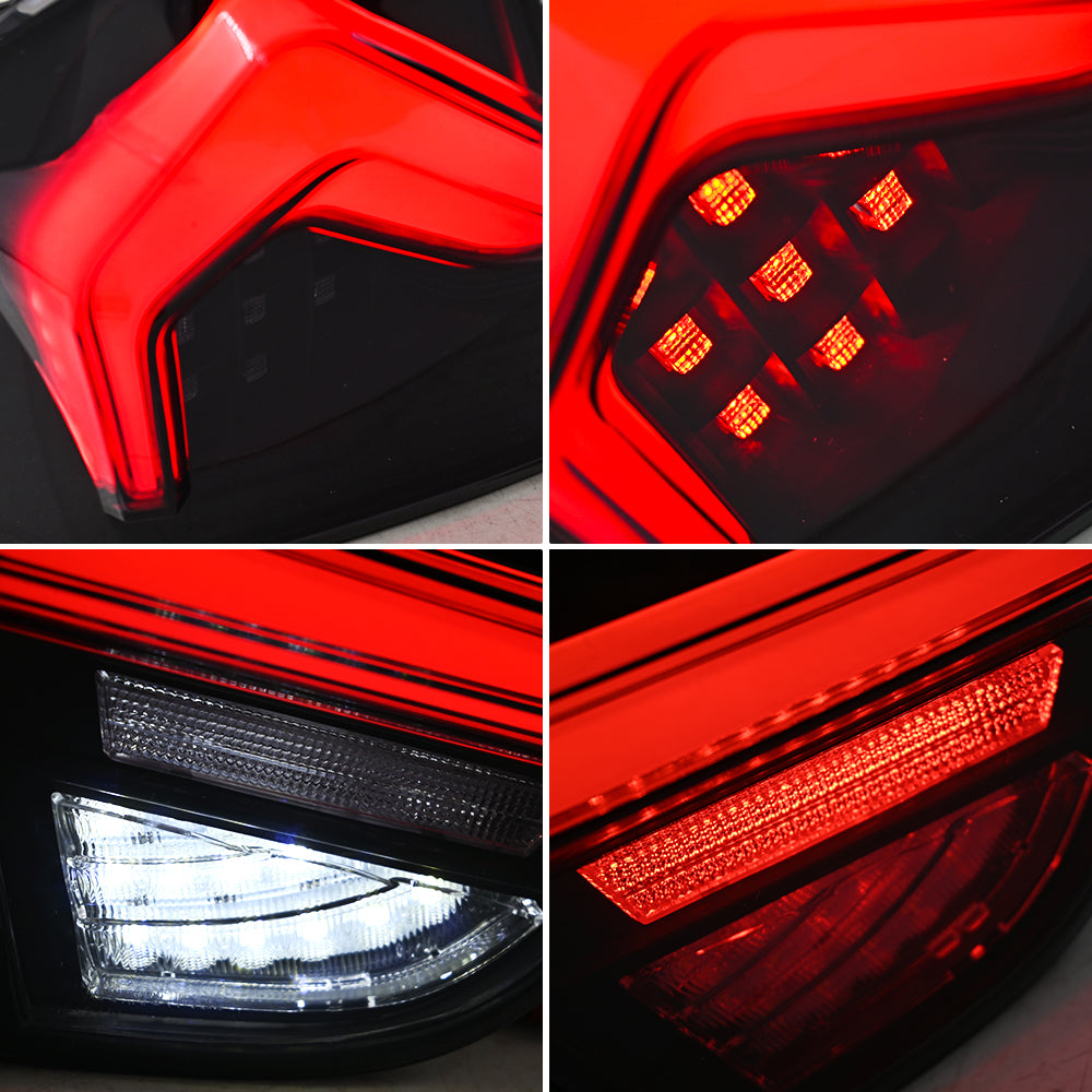 BMW 3-Series Smoked LED Tail Light (2009-2012 E90), Fits 320i/323i/325/330/335