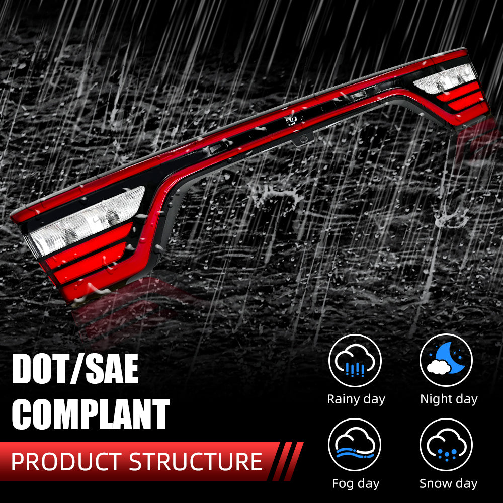 Dodge Durango 2014-2022 LED Liftgate Tail Light – Compatible with OEM Camera Hole
