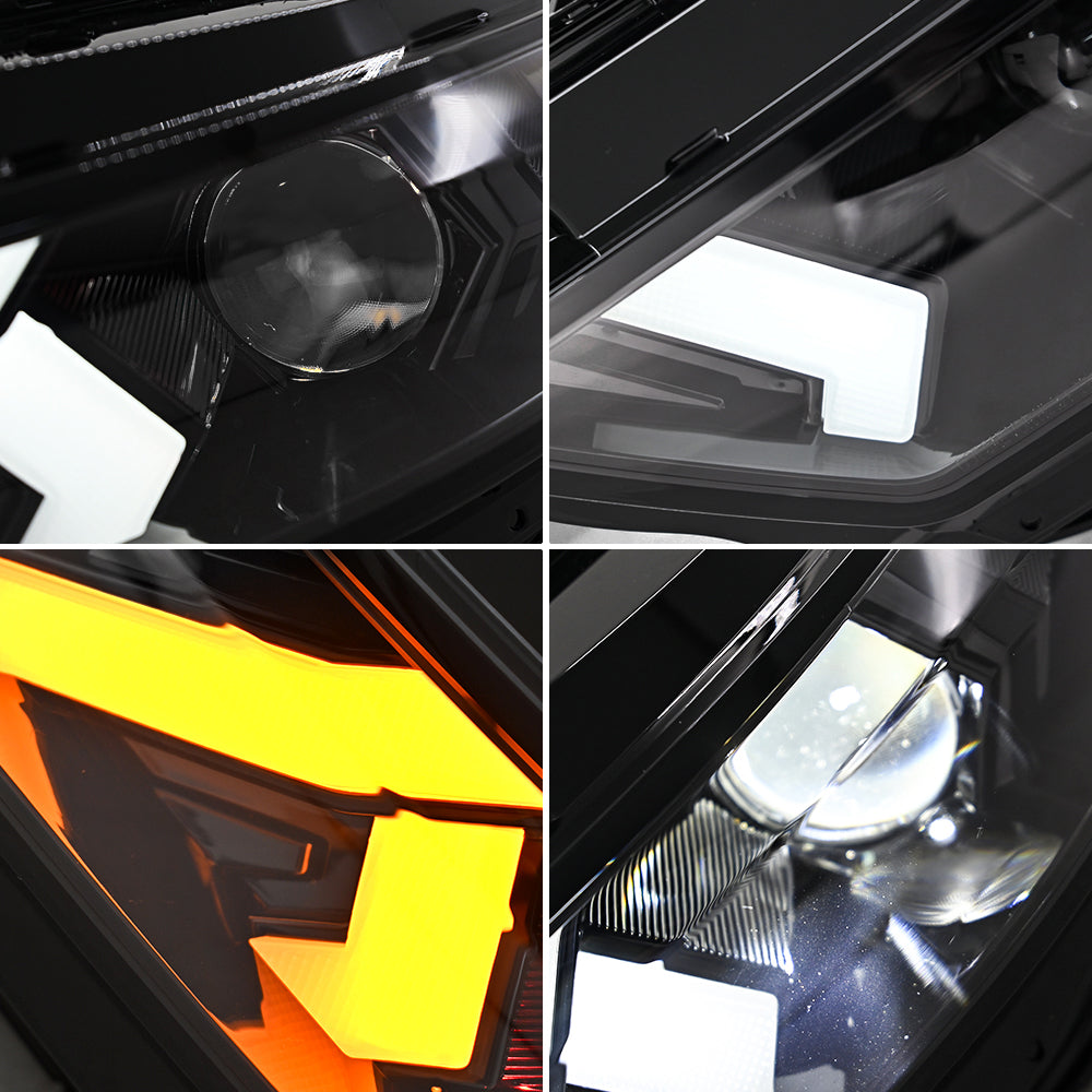2023-2025 Honda Accord LED Headlight Assembly with Demon Eye, Color-Changing Projector, Plug & Play Upgrade for Sedan