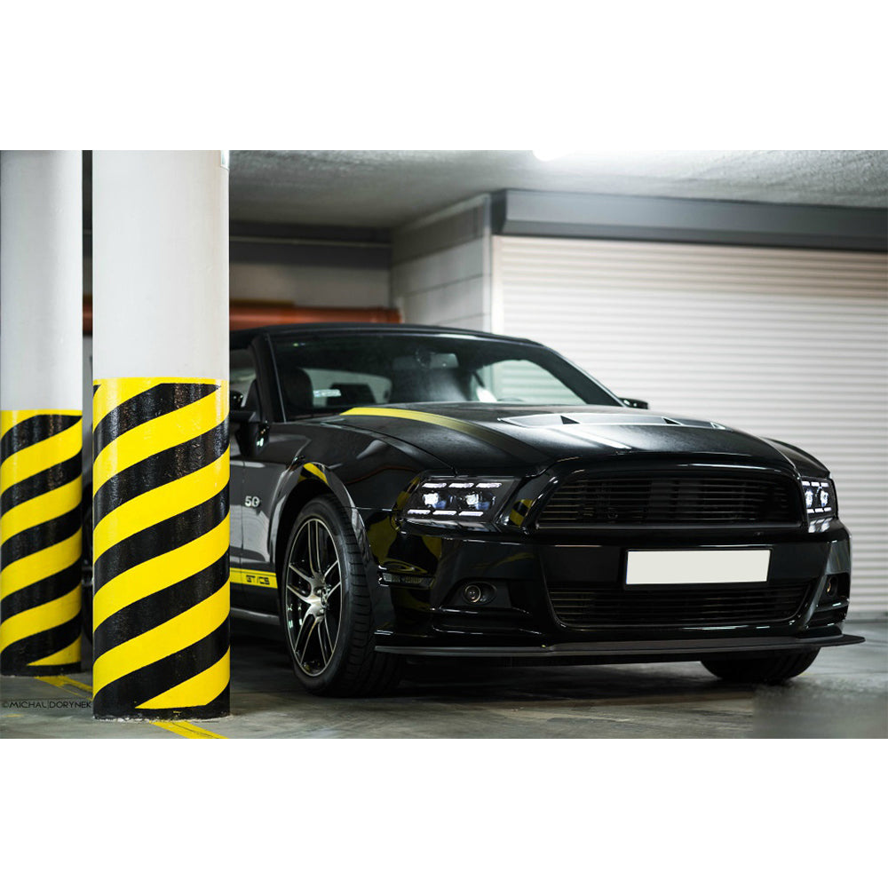 Premium Triple-Projector LED Headlights For 2010-2014 Ford Mustang | Plug & Play Upgrade | Dynamic Sequential Signals