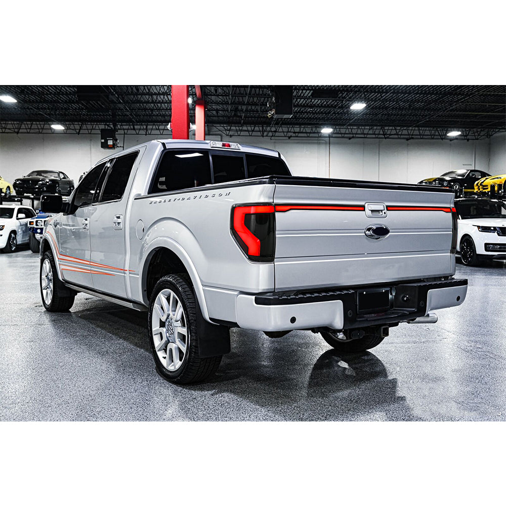 LED Tail Lights for 2009–2014 Ford F-150 – Sequential Smoked Rear Lamps