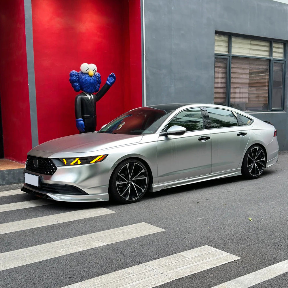 2023-2025 Honda Accord LED Headlight Assembly with Demon Eye, Color-Changing Projector, Plug & Play Upgrade for Sedan