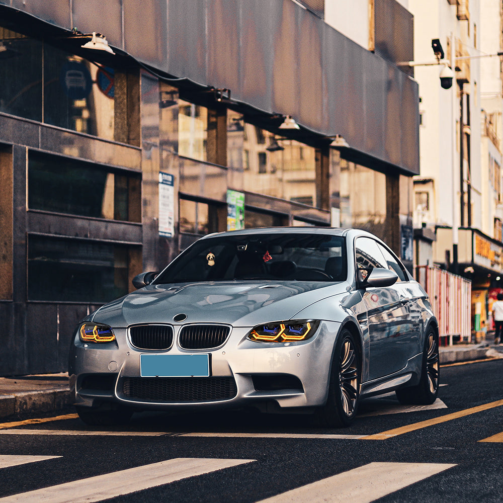 BMW 3-Series LED Headlights (2007-2010 E92/E93/Coupe), Fits 325i/328i/335i, Plug and Play, Easy Installation