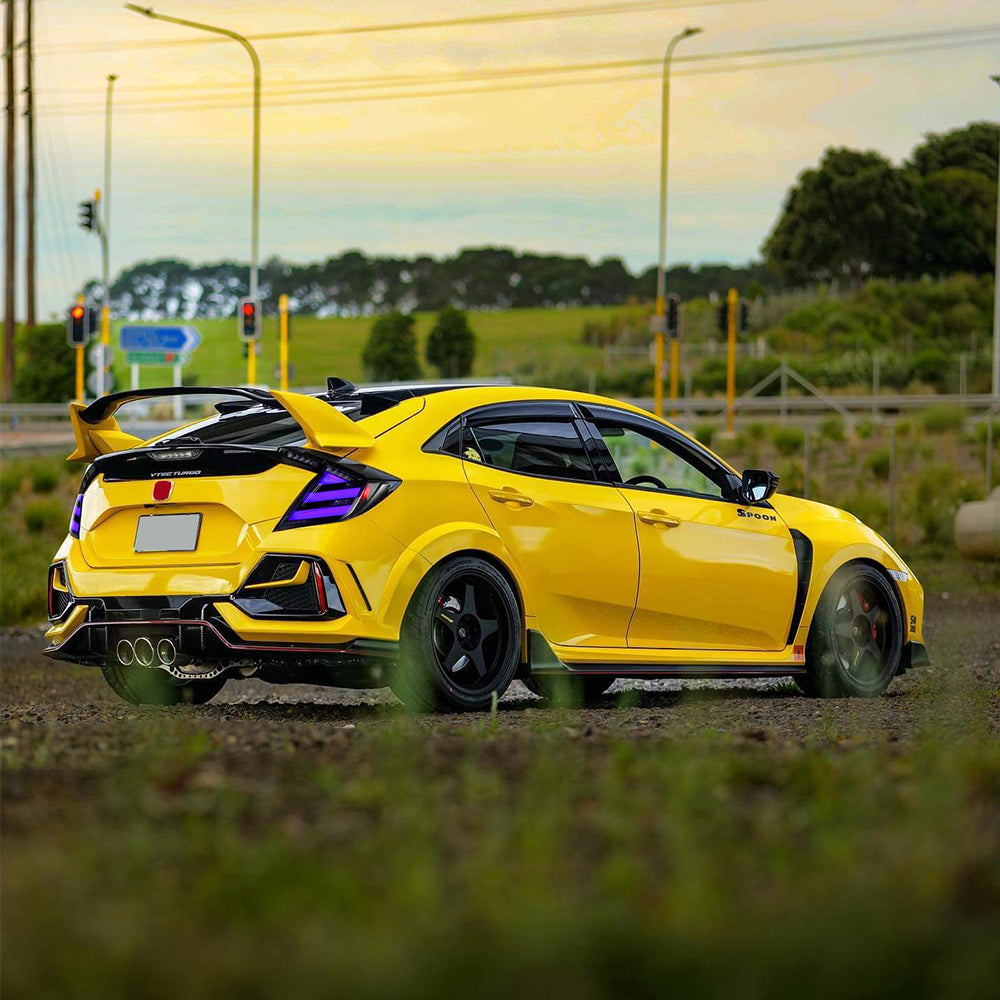 Type R Lights RGB Tail Lights for Honda Civic Hatchback Type R FK7 FK8 2016-2021, Ta ...