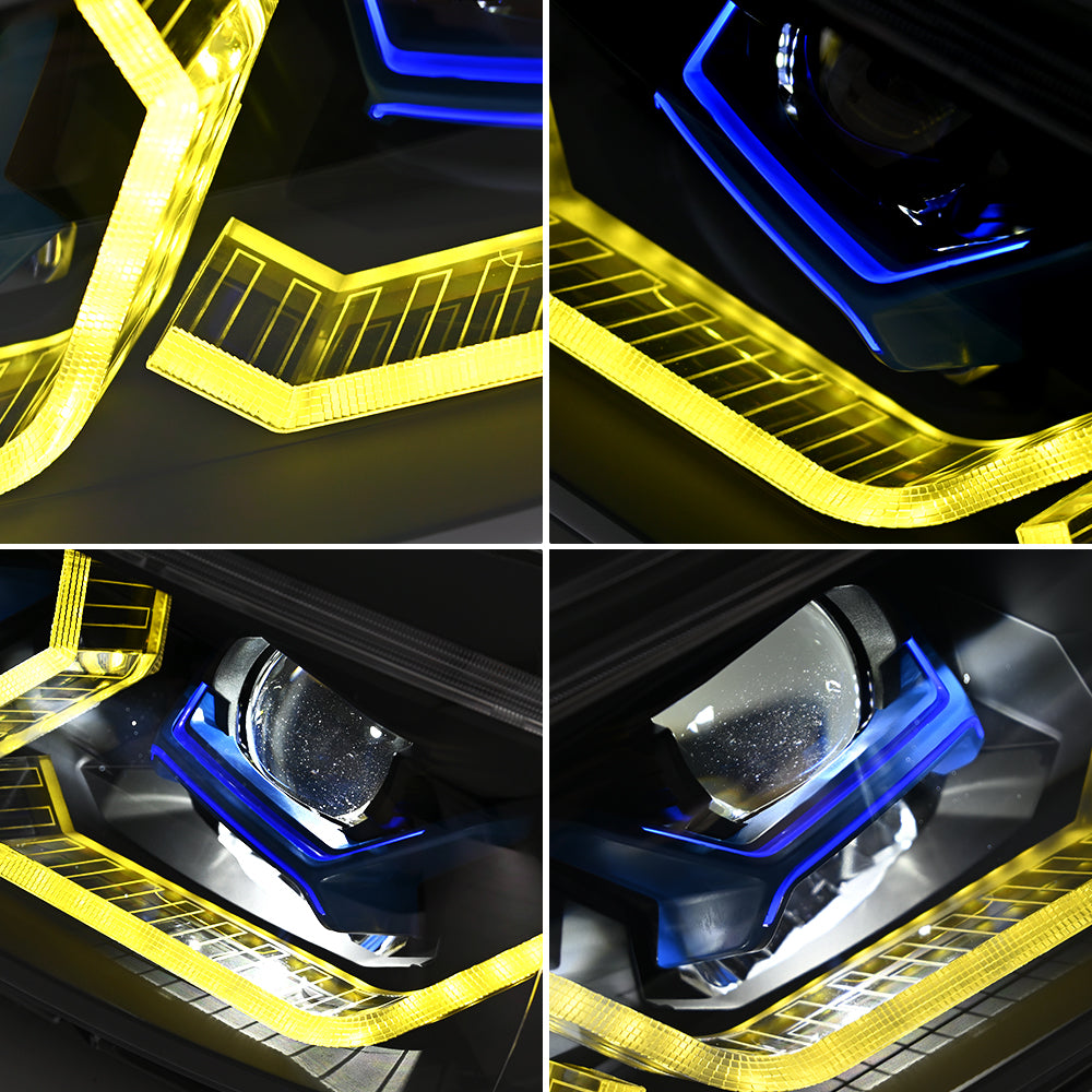 BMW 3-Series LED Headlights (2005-2012 E90/E91), Fits 320i/323i/325/328i/330/335 Halogen/Xenon - Kuerled