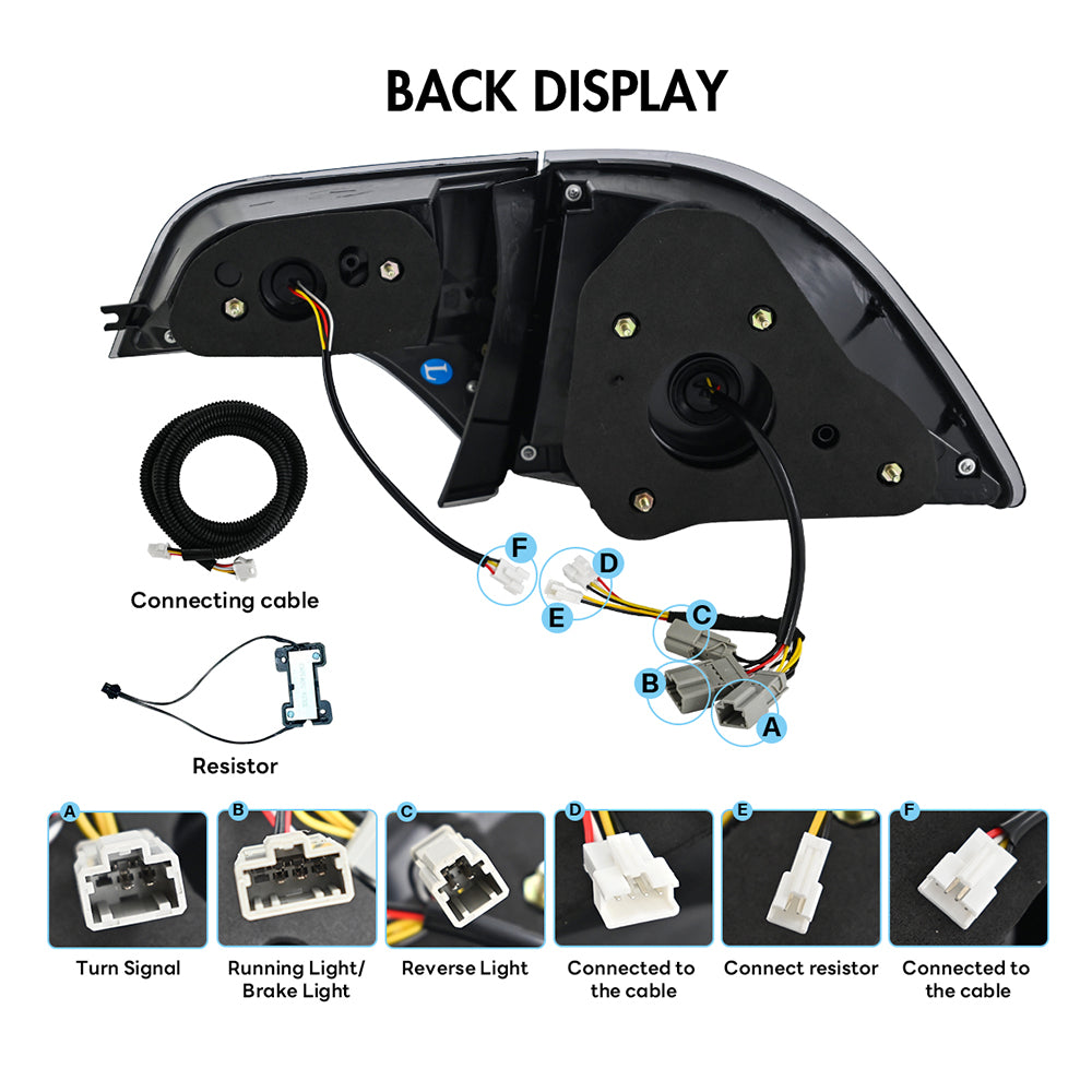 Honda Civic 8th Gen (2006-2011) LED Tail Light, Dynamic Running Light, Plug & Play Upgrade - Kuerled