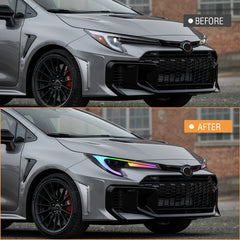 2020-2025 Toyota Corolla Sedan RGB LED Headlight Assembly - OEM Replacement Headlamps - Kuerled