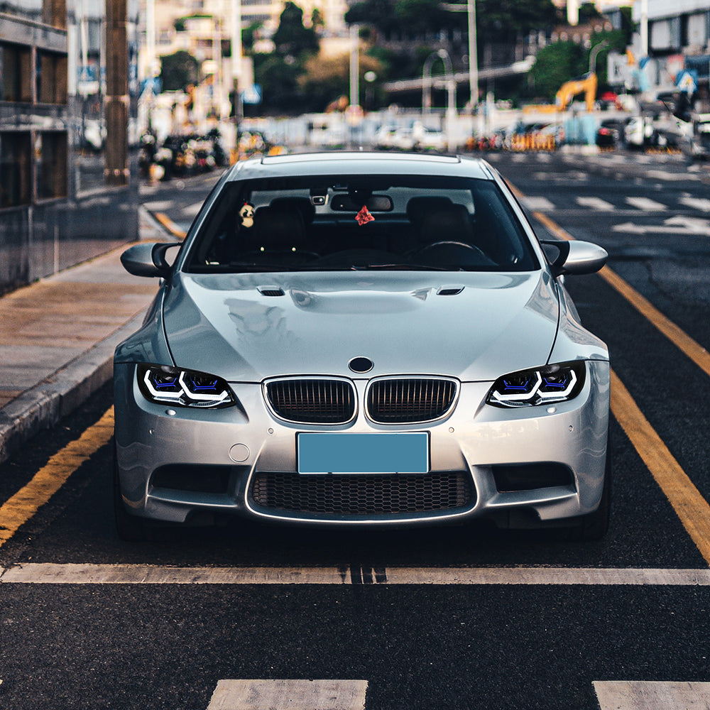 BMW 3-Series LED Headlights (2007-2010 E92/E93/Coupe), Fits 325i/328i/335i, Plug and Play, Easy Installation