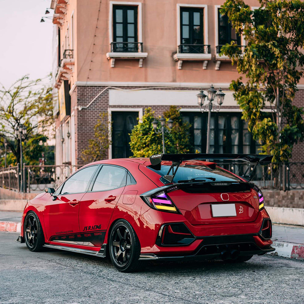 Type R Lights RGB Tail Lights for Honda Civic Hatchback Type R FK7 FK8 2016-2021, Ta ...