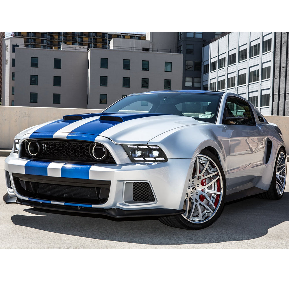Premium Triple-Projector LED Headlights For 2010-2014 Ford Mustang | Plug & Play Upgrade | Dynamic Sequential Signals