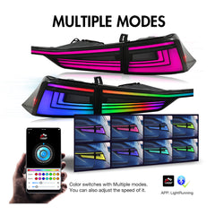 RGB LED Tail Lights for 2014–2020 Lexus IS250 / IS300 / IS350 / IS200t – Sequential Rear Lamps