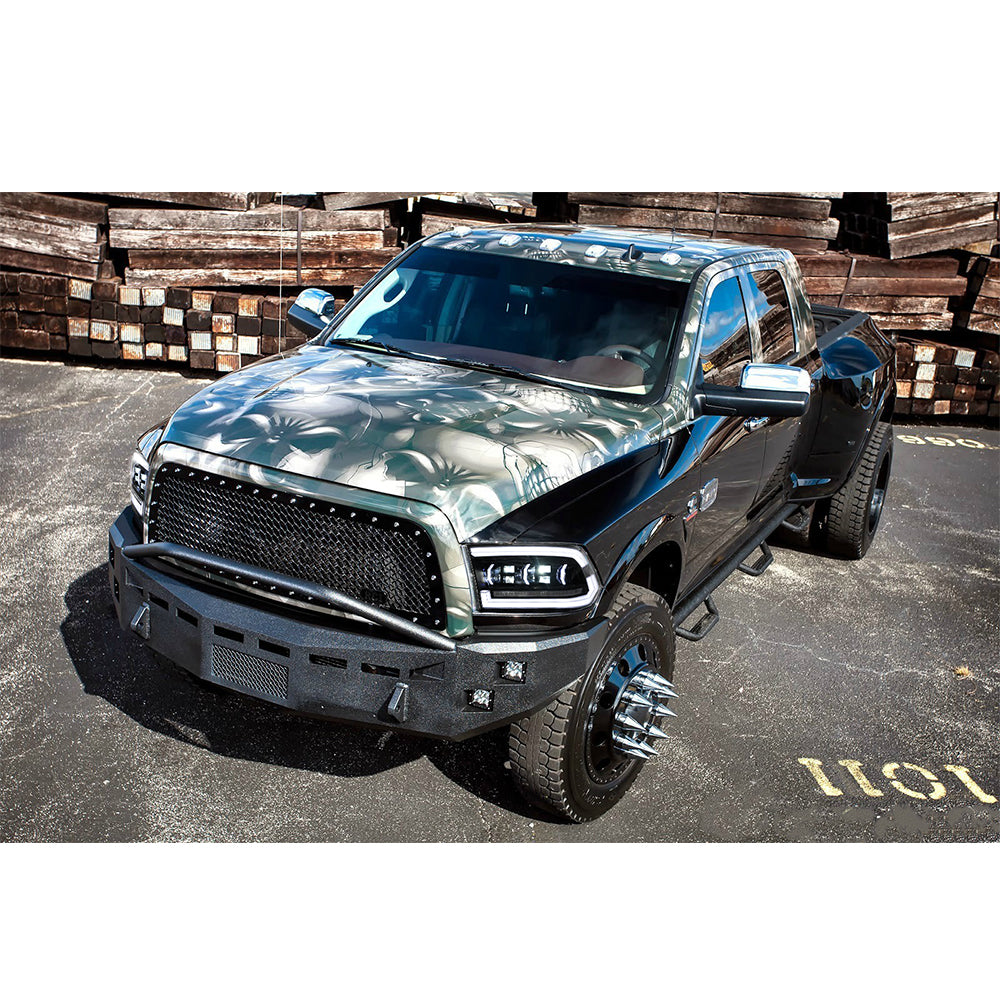 Dodge RAM 1500 (2009-2018) RAM 1500 2500 (2013-2018) LED Headlights, Sequential Turn Signal, Plug & Play Upgrade