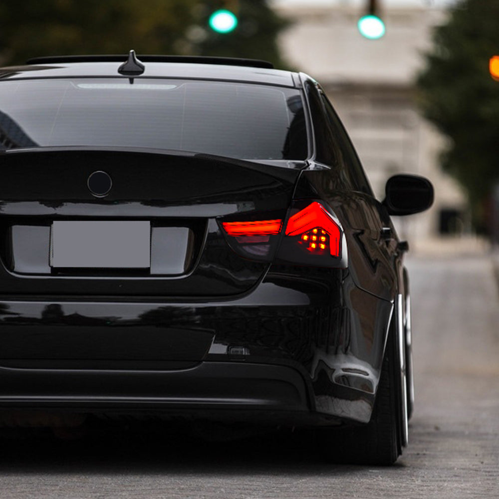Spyder LED Tail Lights Red Smoke for 06-08 BMW E90 3-Series 4Dr Spyder LED Tail Lights Red Smoke for 06-08 BMW E90 3-Series 4Dr