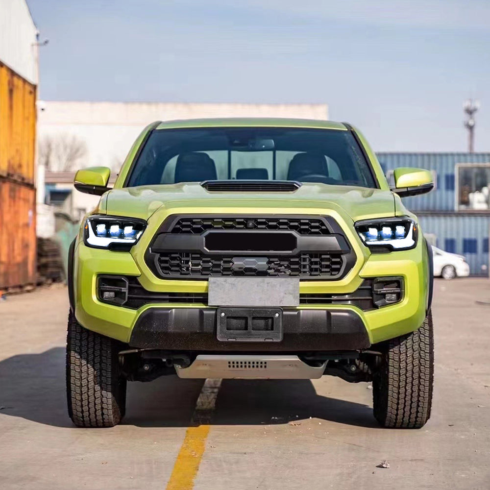 2016-2022 Toyota Tacoma LED Headlights, DOT Approved, Plug & Play Install - Kuerled