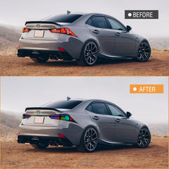 RGB LED Tail Lights for 2014–2020 Lexus IS250 / IS300 / IS350 / IS200t – Sequential Rear Lamps