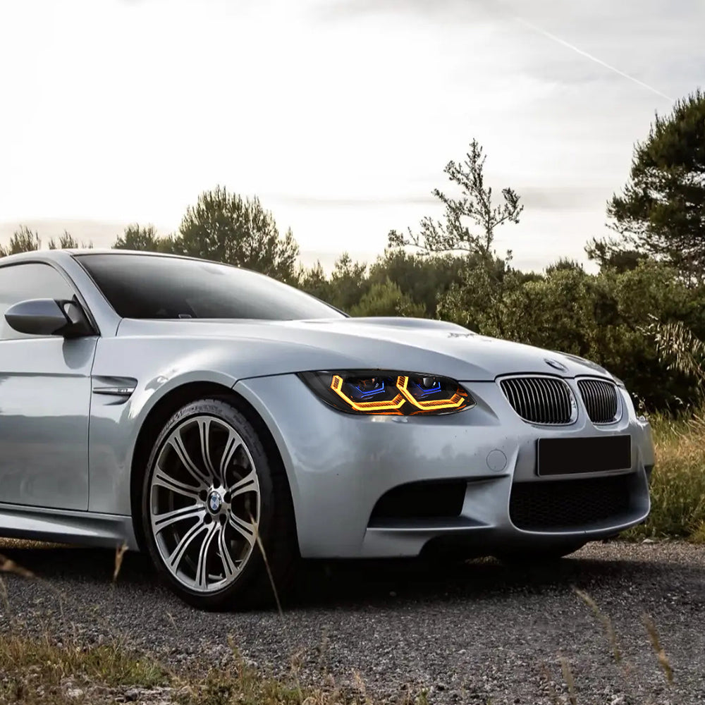 BMW 3-Series LED Headlights (2007-2010 E92/E93/Coupe), Fits 325i/328i/335i, Plug and Play, Easy Installation