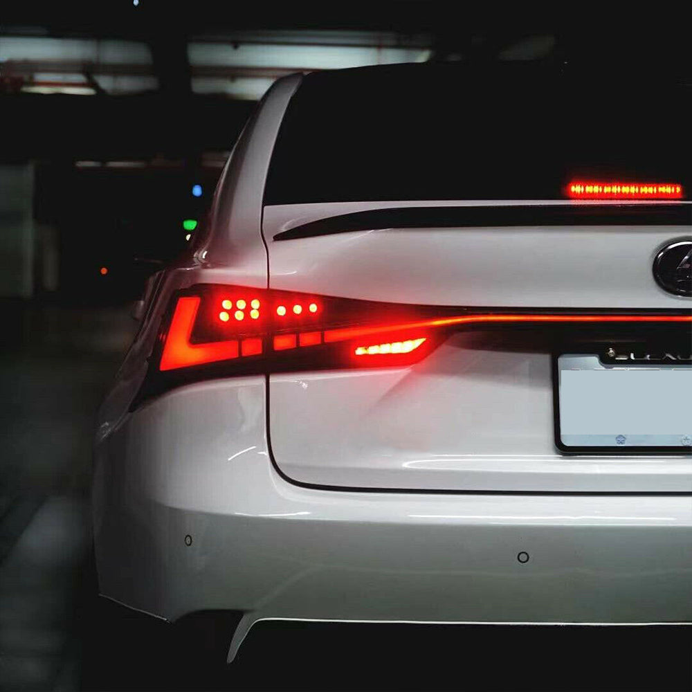 LED Tail Lights for 2014–2020 Lexus IS250 / IS300 / IS350 / IS200t – Sequential Rear Lamps