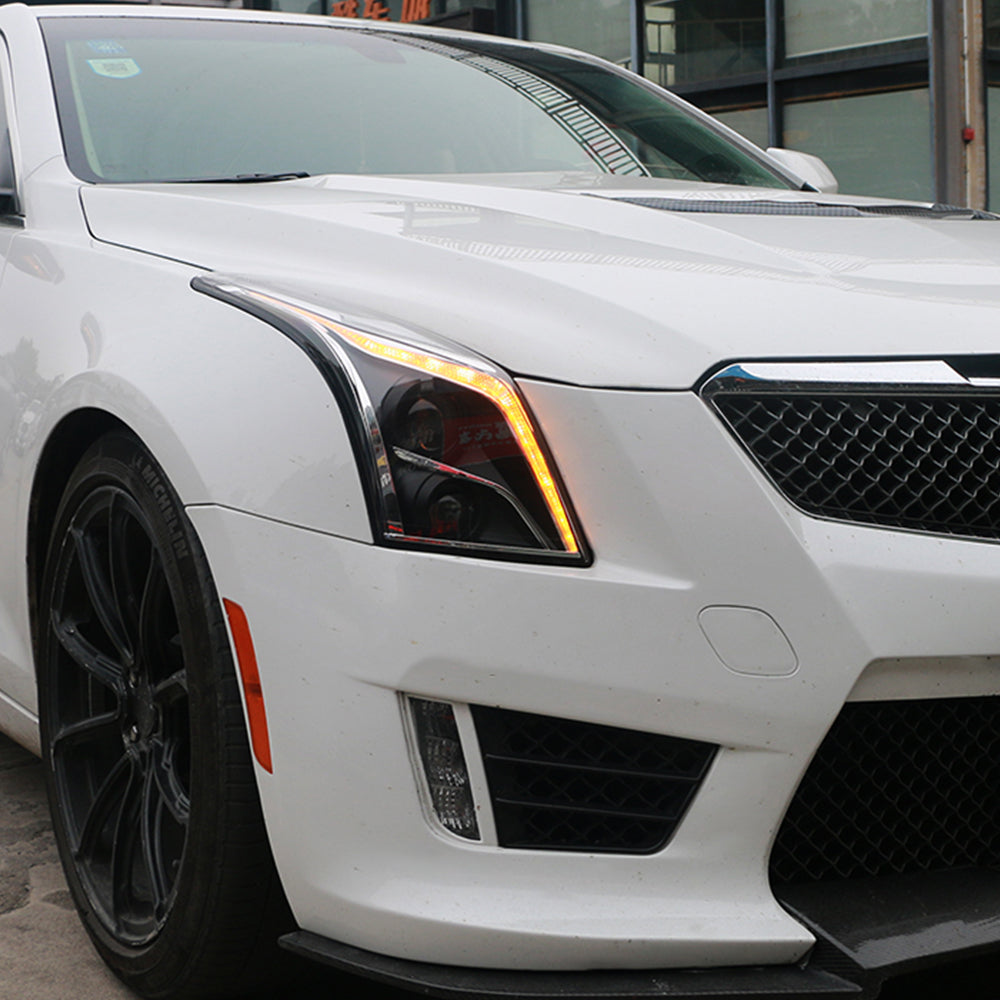 For 2013-2019 Cadillac ATS ATS-L Led Headlights - KuerLED