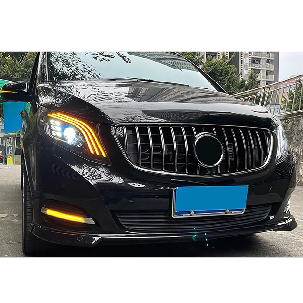 LED Headlights For 2017-2022 Mercedes Benz V-Class Metris/Vito W447 V250 V260 - KuerLED