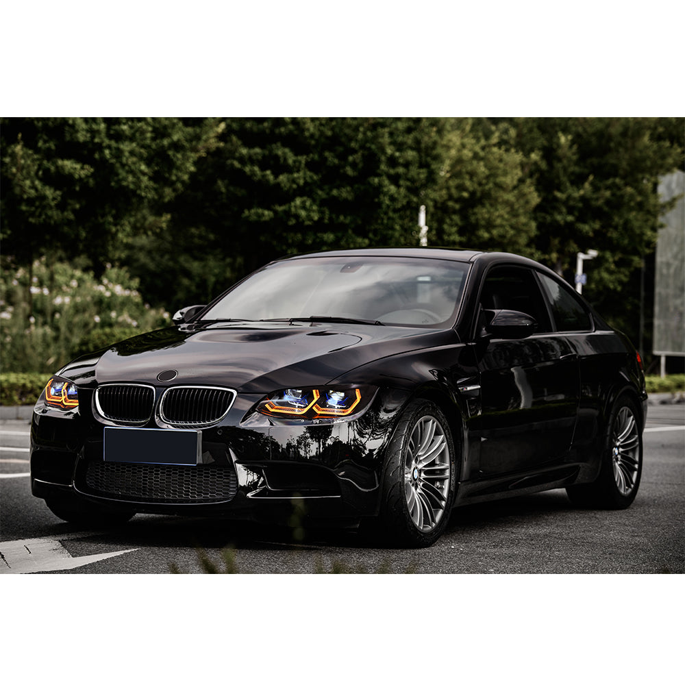 BMW 3-Series LED Headlights (2007-2010 E92/E93/Coupe), Fits 325i/328i/335i, Plug and Play, Easy Installation