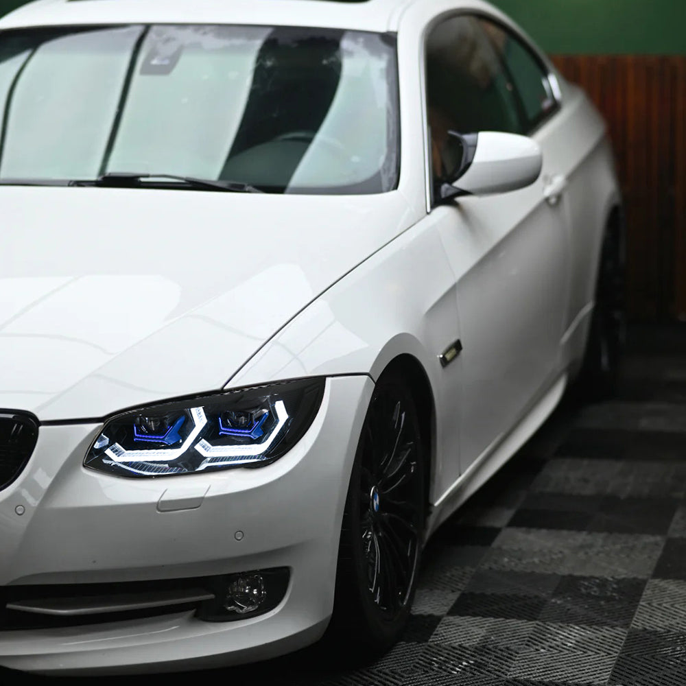 BMW 3-Series LED Headlights (2011-2013 E92/E93 LCI), Fits 325i/328i/335i, Plug and Play, Easy Installation