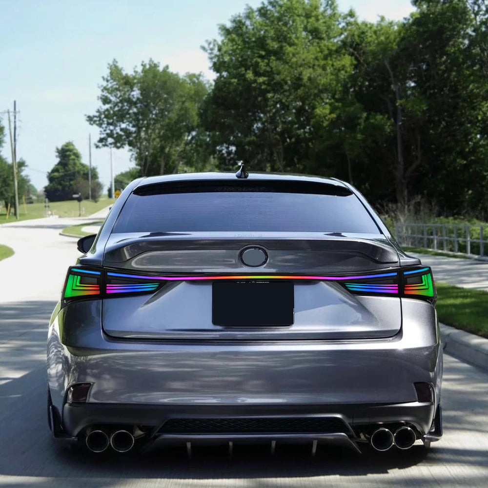 RGB LED Tail Lights for 2014–2020 Lexus IS250 / IS300 / IS350 / IS200t – Sequential Rear Lamps