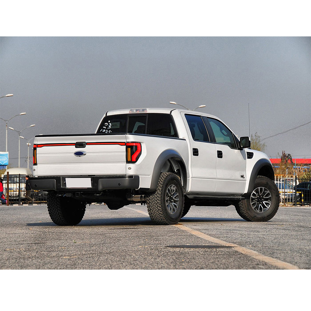 LED Tail Lights for 2009–2014 Ford F-150 – Sequential Smoked Rear Lamps