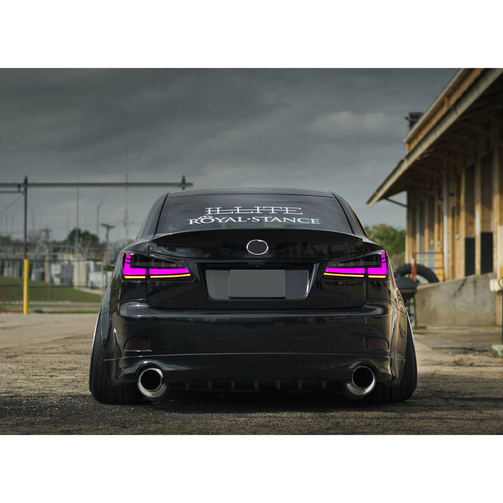 RGB Tail Light for 2006-2012 Lexus IS250/IS350/ISF, LED Sequential Signal Light - Kuerled