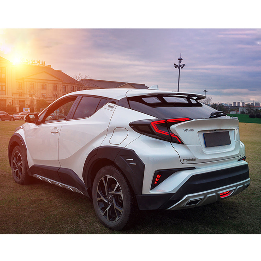 For 2018-2020 Toyota CHR/C-HR LED Somked/Red Tail Lights (NOT For 2021 C-HR GR Sport Models) - KuerLED