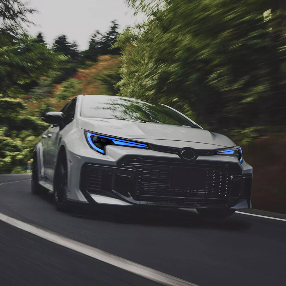 2020-2025 Toyota Corolla Sedan RGB LED Headlight Assembly - OEM Replacement Headlamps - Kuerled