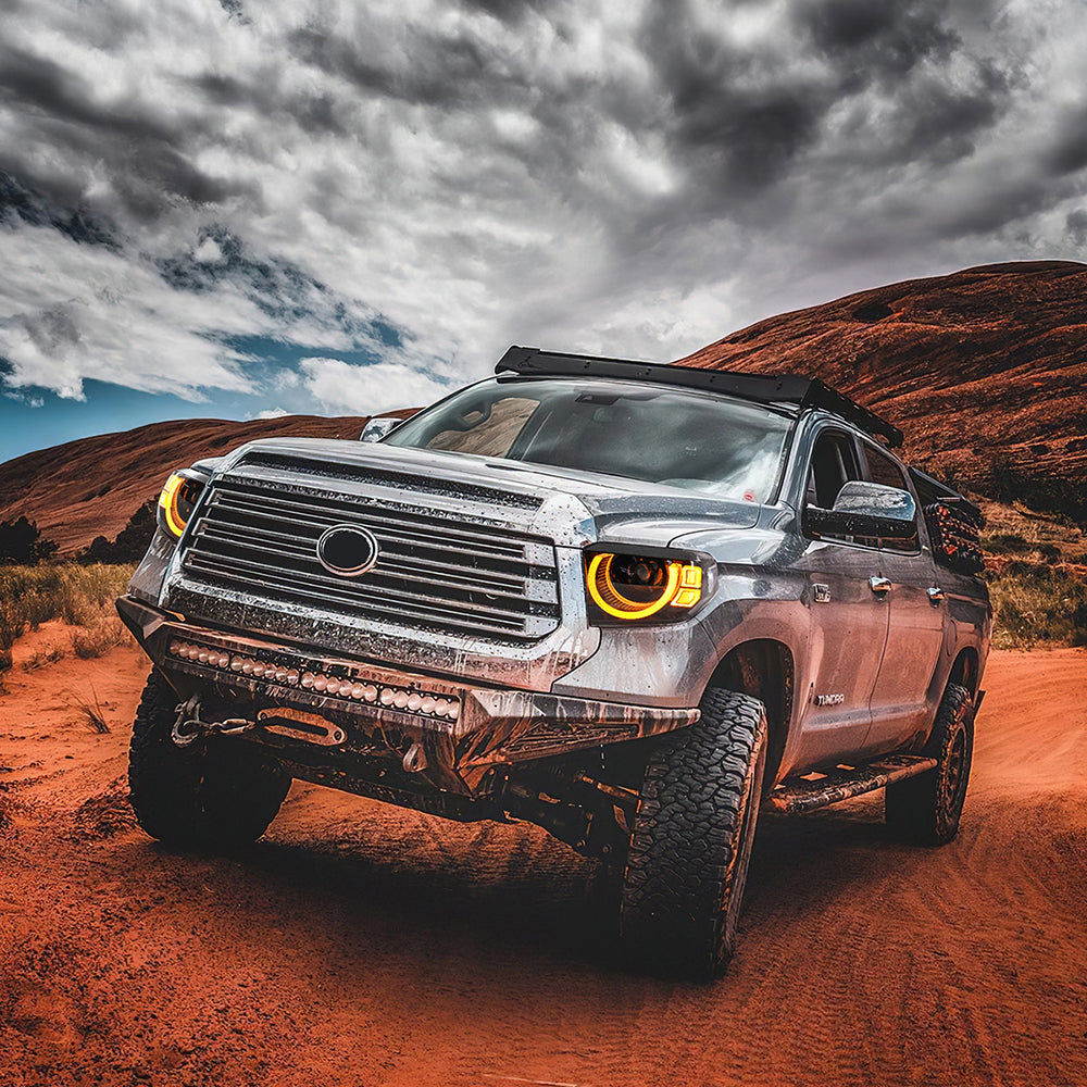 Toyota Tundra (2014-2021) Projector LED Headlight Assembly (Land Rover style)