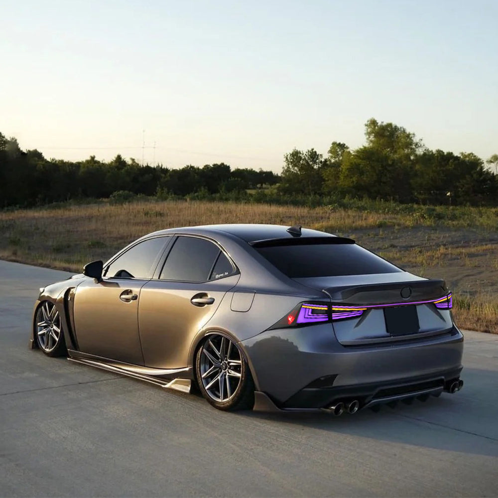RGB LED Tail Lights for 2014–2020 Lexus IS250 / IS300 / IS350 / IS200t – Sequential Rear Lamps