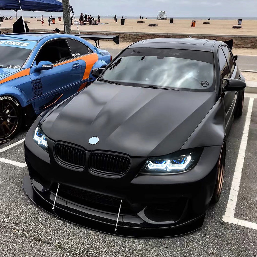 BMW 3-Series LED Headlights (2005-2012 E90/E91), Fits 320i/323i/325/328i/330/335 Halogen/Xenon - Kuerled