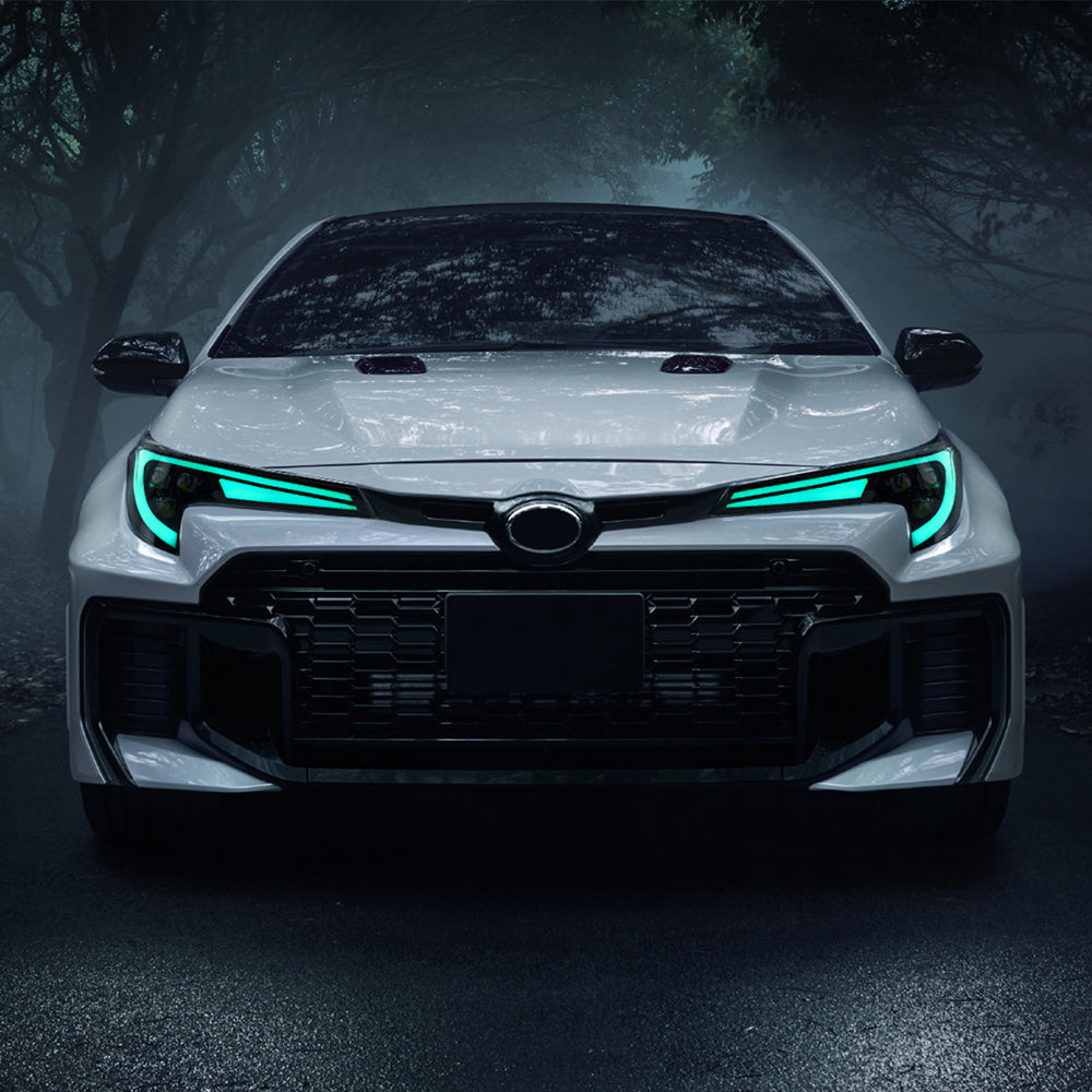 2020-2025 Toyota Corolla Sedan RGB LED Headlight Assembly - OEM Replacement Headlamps - Kuerled