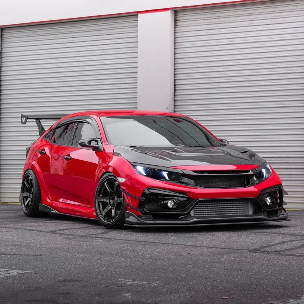 LED Snake Eye Headlights for 2016-2021 Honda Civic 10th Gen | Sedan & Hatchback Full LED Assembly Upgrade - Kuerled