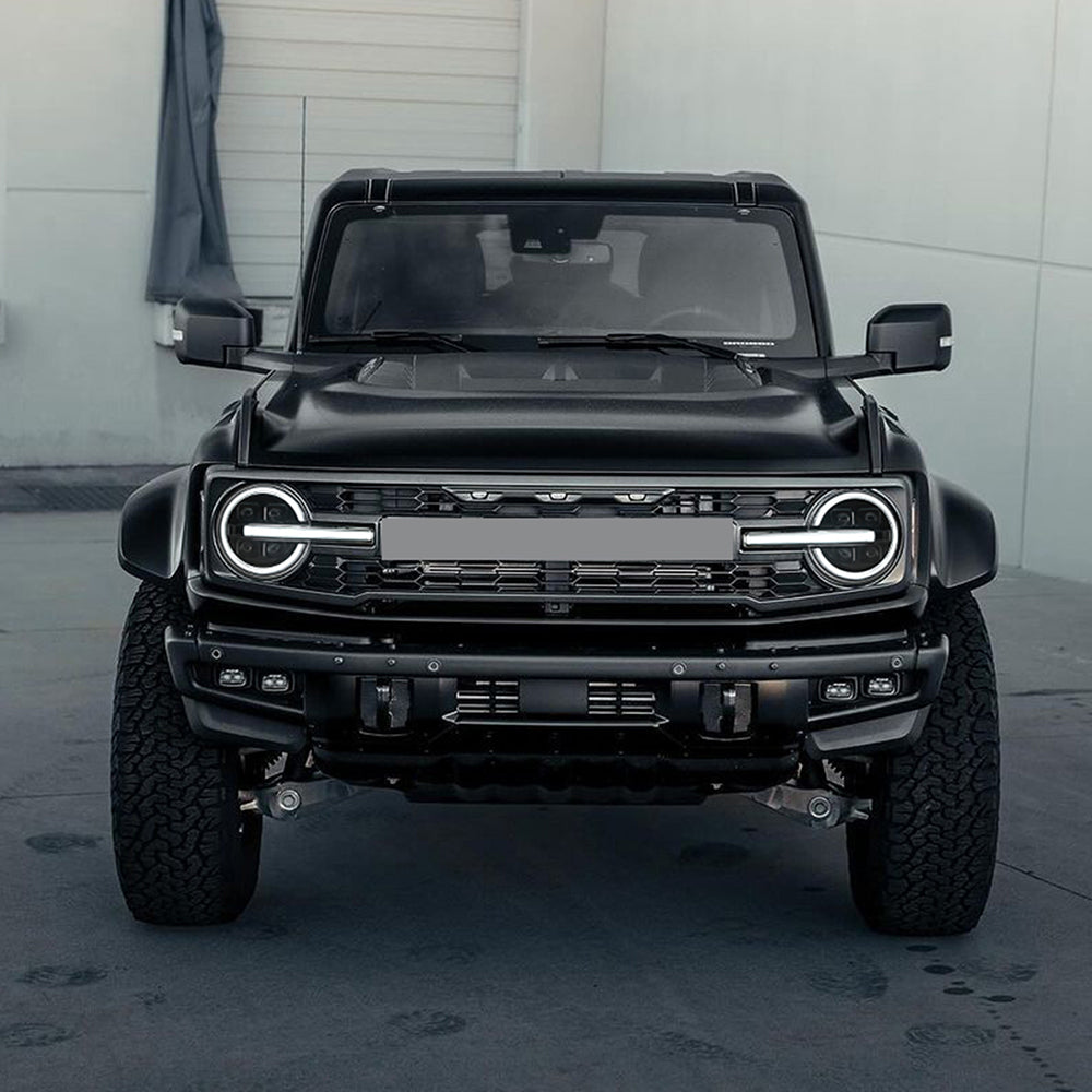 LED Headlights for 2021–2025 Ford Bronco 2/4-Door w/ Sequential Turn Signal & Start-Up DRL