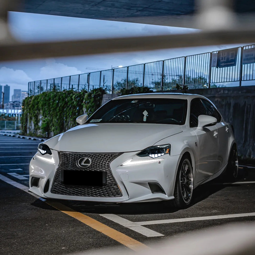 LED Headlights for 2013–2016 Lexus IS250, IS350, IS200t, IS300 Sequential Head Lamps Assembly