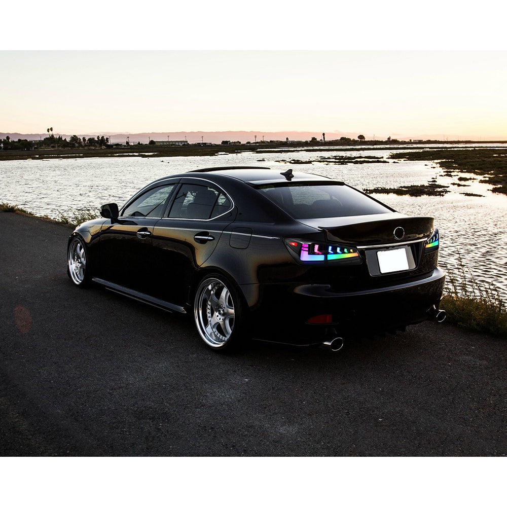 RGB Tail Light for 2006-2012 Lexus IS250/IS350/ISF, LED Sequential Signal Light - Kuerled