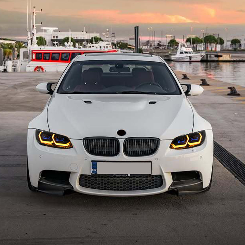 BMW 3-Series LED Headlights (2007-2010 E92/E93/Coupe), Fits 325i/328i/335i, Plug and Play, Easy Installation