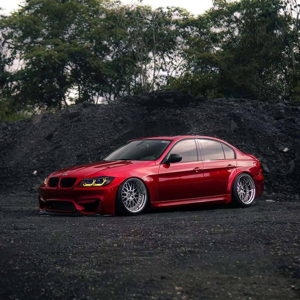 BMW 3-Series LED Headlights (2005-2012 E90/E91), Fits 320i/323i/325/328i/330/335 Halogen/Xenon - Kuerled