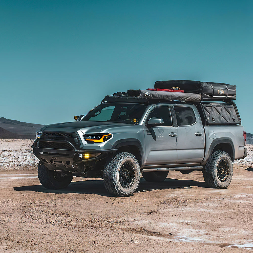 2016-2022 Toyota Tacoma LED Headlights, DOT Approved, Plug & Play Install - Kuerled