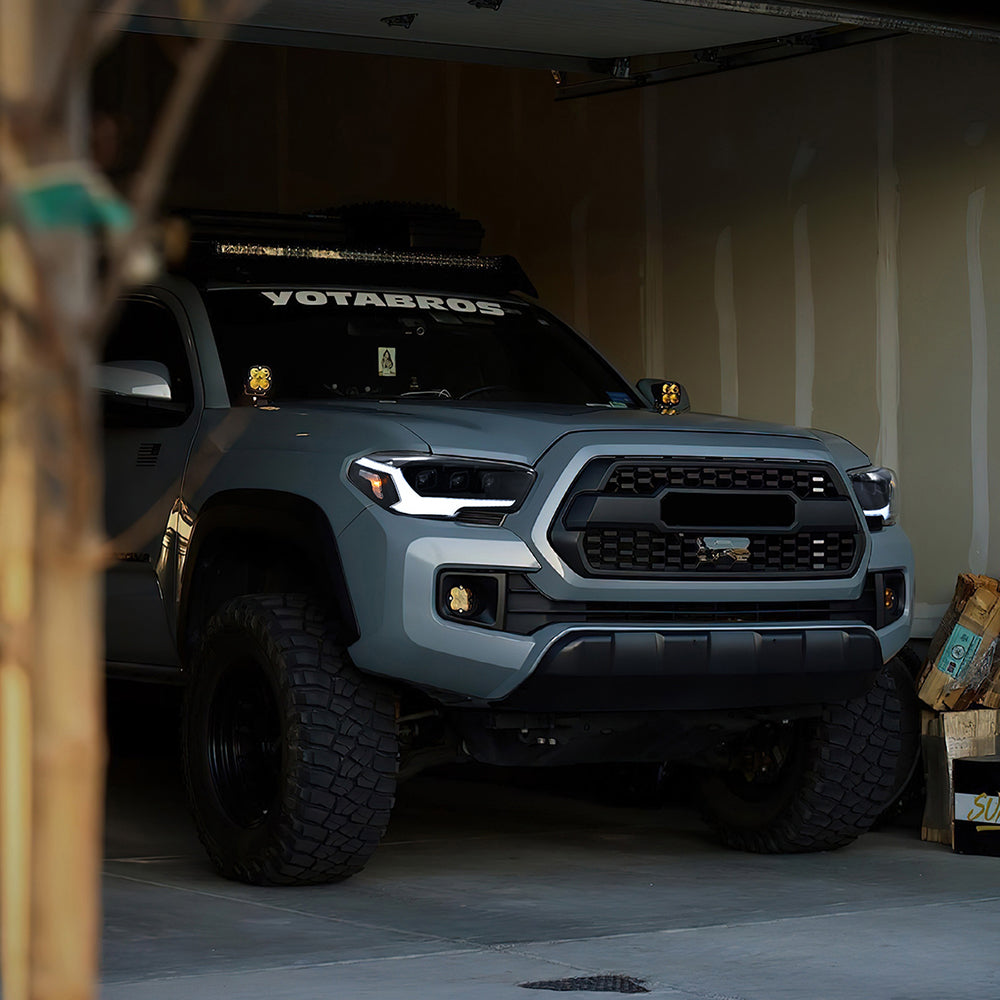 2016-2022 Toyota Tacoma LED Headlights, DOT Approved, Plug & Play Install - Kuerled