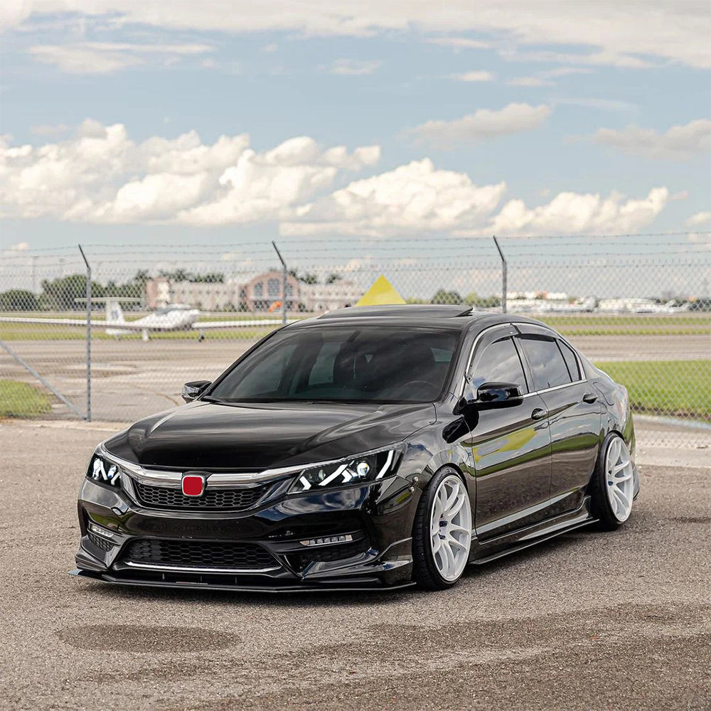 LED Headlight for 2016-2017 Accord 4door (Include Hybrid/LX/Touring Models),Easy Installation, Plug and Play with Devil Eye - Kuerled