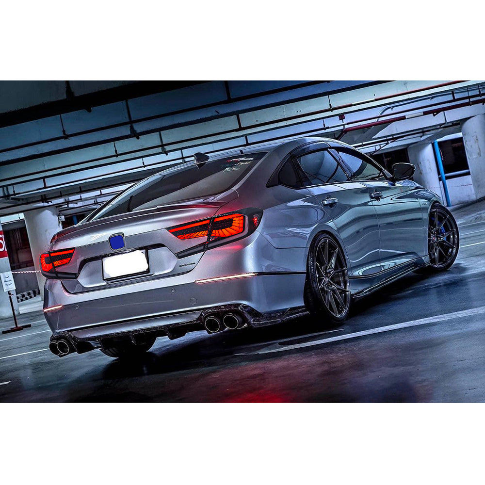 2018-2022 Honda Accord 10th Gen LED Tail Lights, Dynamic Animation & Sequential Signaling - Kuerled