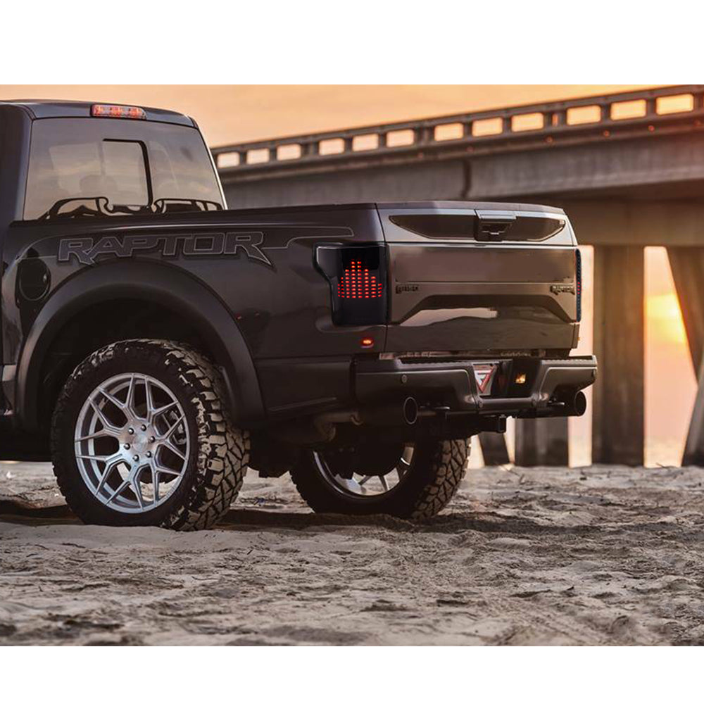 Animated Digital Tail Light for Ford F150 2015-2020, LED Upgrade (Excludes Blind Spot Feature)