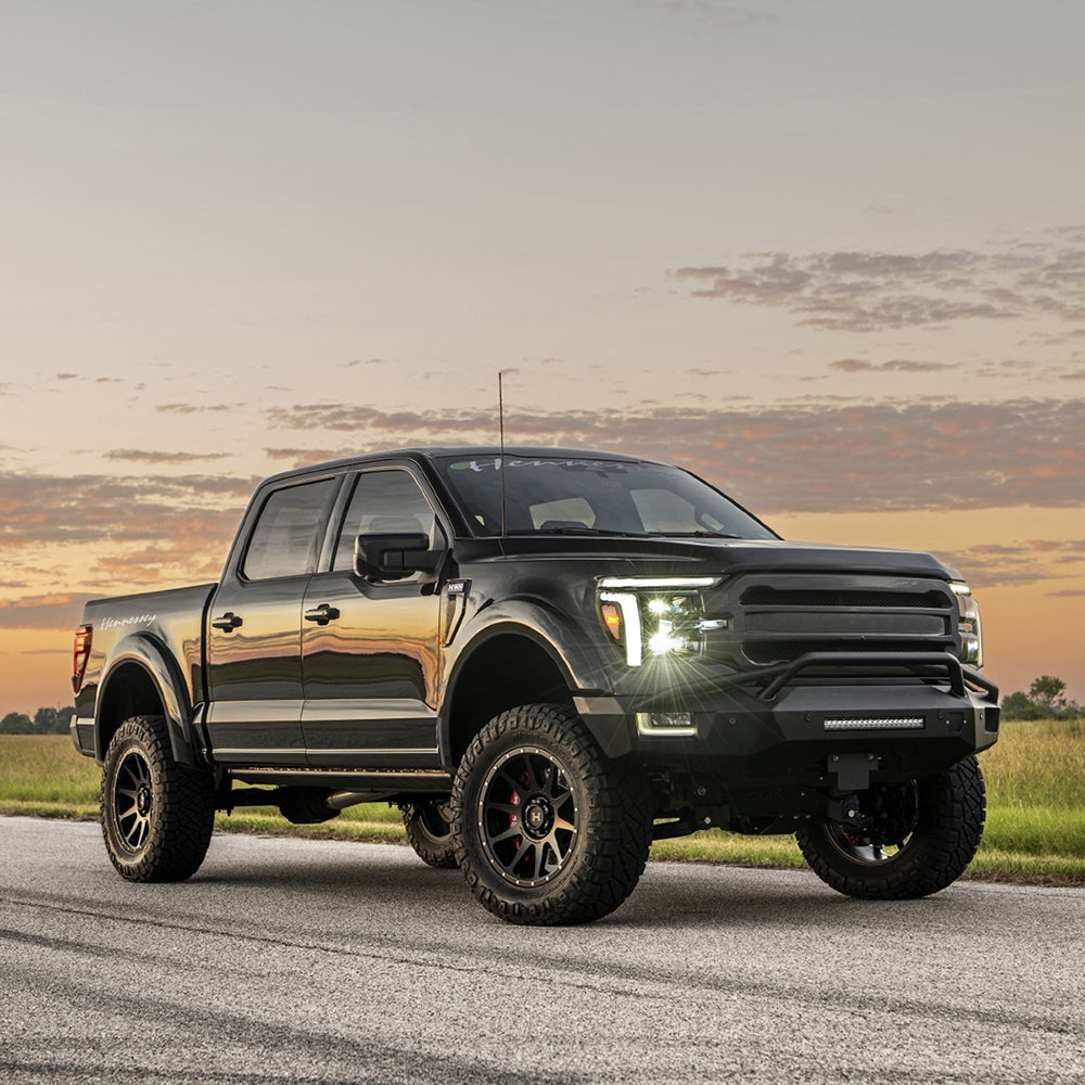 Full LED Headlights Pair for 2024 – 2025 Ford F-150, With DRL, Plug & Play, Only for Lariat/King Ranch/Platinum/Raptor - Kuerled