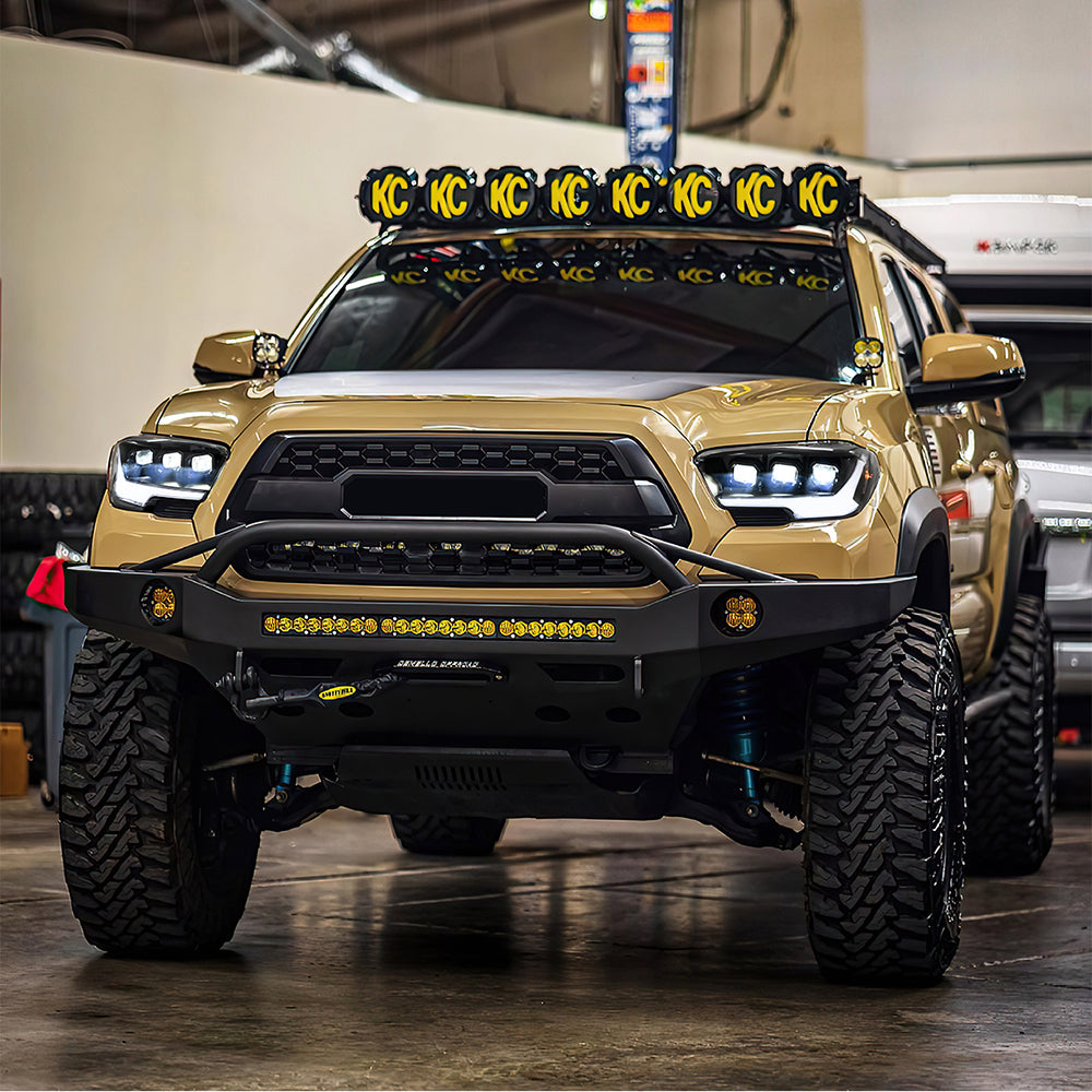 2016-2022 Toyota Tacoma LED Headlights, DOT Approved, Plug & Play Install - Kuerled