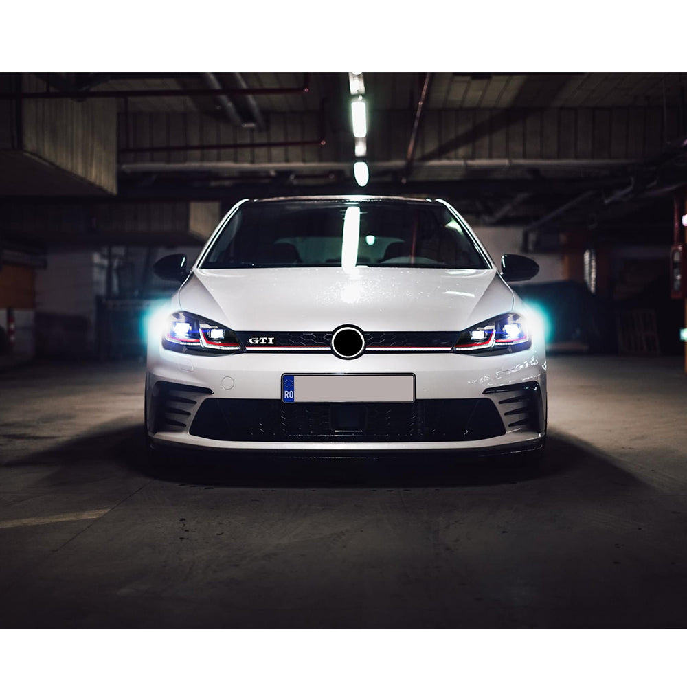 2013-2018 Volkswagen Golf 7 MK7 LED Headlights, Dynamic Sequential Turn Signal, Plug & Play (LED Version)