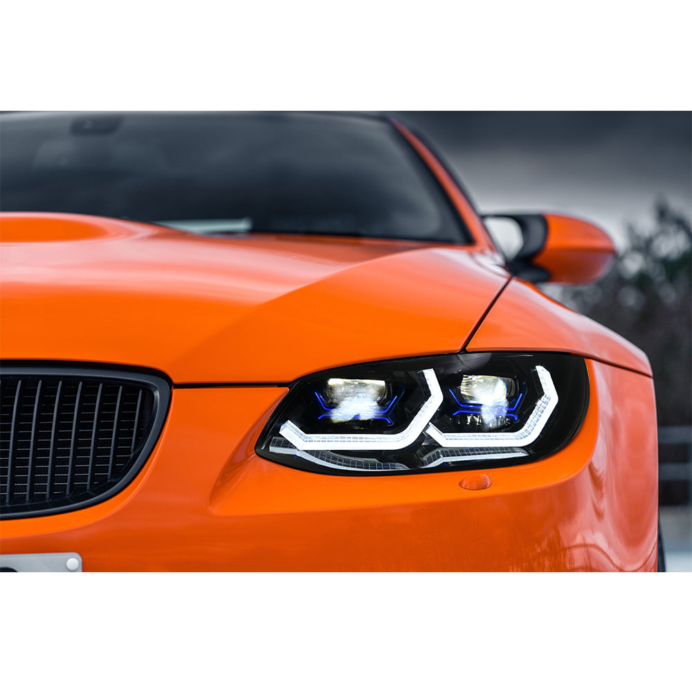 BMW 3-Series LED Headlights (2007-2010 E92/E93/Coupe), Fits 325i/328i/335i, Plug and Play, Easy Installation