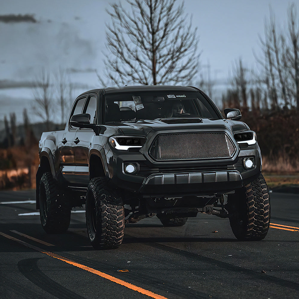 2016-2022 Toyota Tacoma LED Headlights, DOT Approved, Plug & Play Install - Kuerled